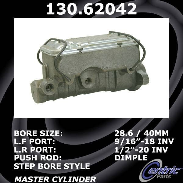 Centric Parts Premium Brake Master Cylinder, 130.62042 130.62042 - main